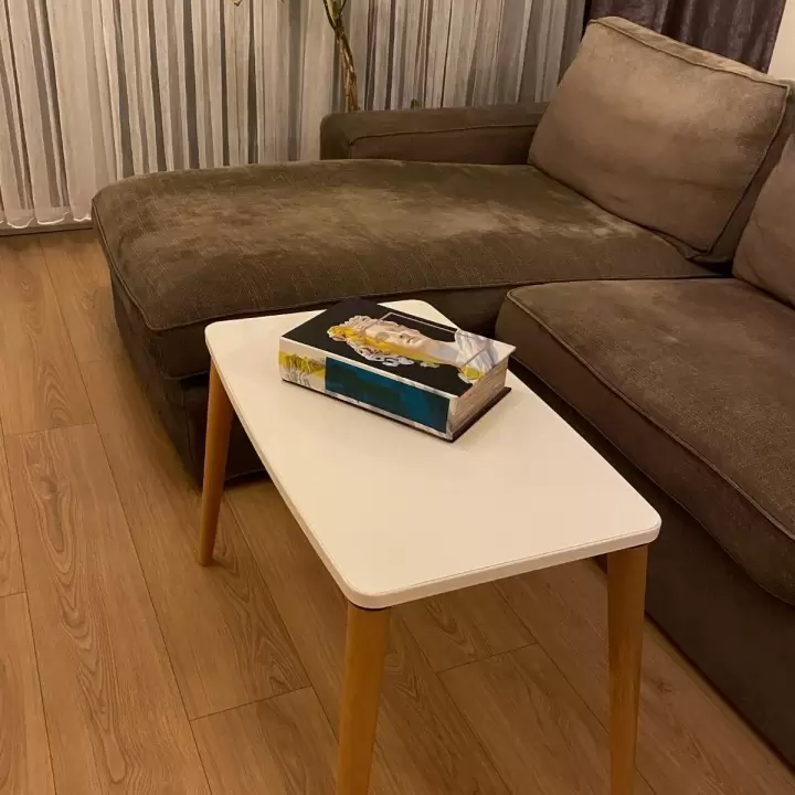 4 piece nesting coffee table - full walnut