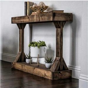 Solid Wood Console Table-Dresuar