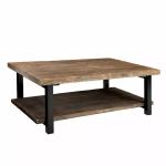 Wooden Solid Wood 2 Tier Coffee Table